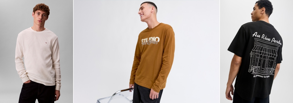 Regular fit t-shirts online shop