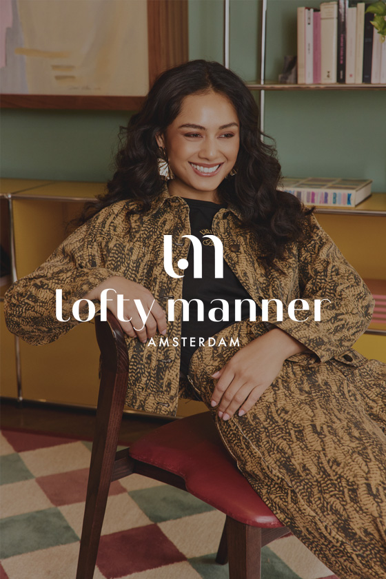 Lofty manner