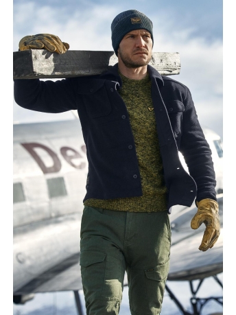 PME legend Overhemd POLARFLEECE SHIRT PSI2210210 999