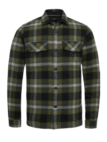 PME legend Overhemd LONG SLEEVE FLANNEL SHIRT PSI2210232 999