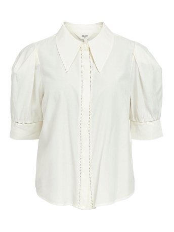 Object Blouse OBJNUKA 2/4 SHIRT 125 23041045 CLOUD DANCER