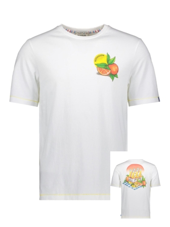 Scotch & Soda T-shirt REGULAR FIT T SHIRT MET ARTWORK 172463 0006