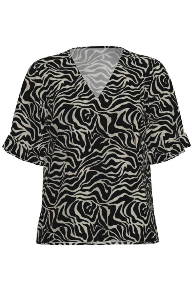 OBJSELINE S/S TOP NOOS 23039422 BLACK