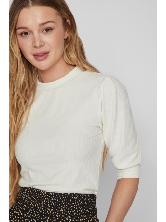 Vila T-shirt VIFELIA 2/4 TOP/SU - NOOS 14079537 Birch