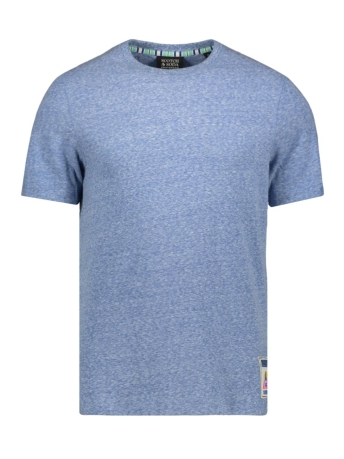 Scotch & Soda T-shirt MELANGE TEE WITH CHEST LABEL 171700 5617