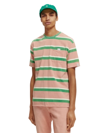 Scotch & Soda T-shirt YARN DYE STRIPE TEE 171696 6071