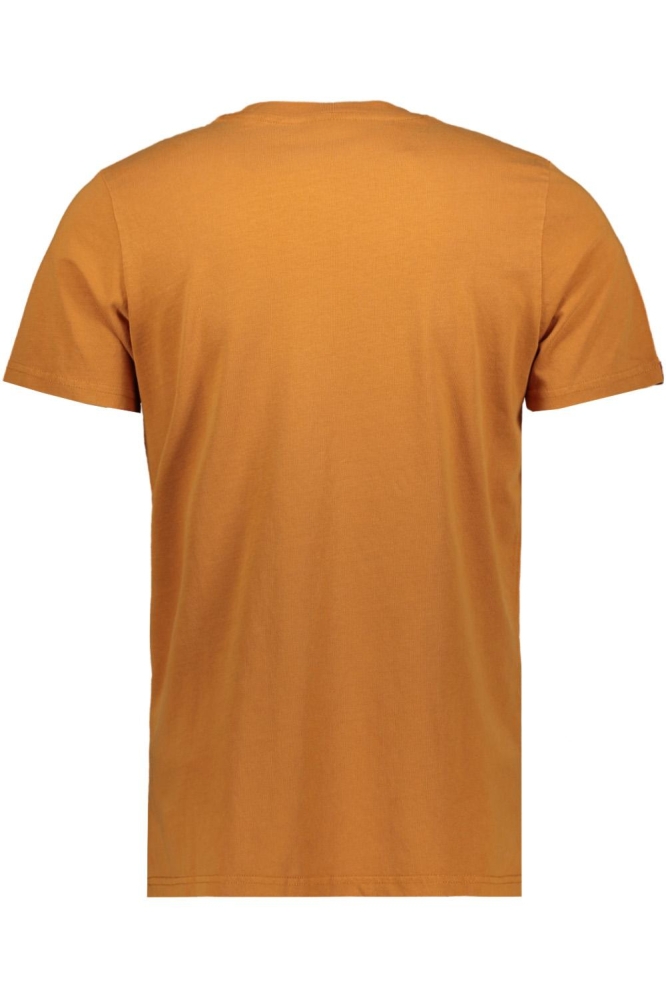 VINTAGE VL NEON TEE M1011478A  SUDAN BROWN