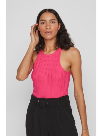 Vila Top VIATHALIA NEW STRAP TOP - NOOS 14070249 PINK YARROW