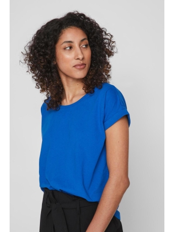 Vila T-shirt VIDREAMERS NEW PURE T-SHIRT-NOOS 14083083 LAPIS BLUE