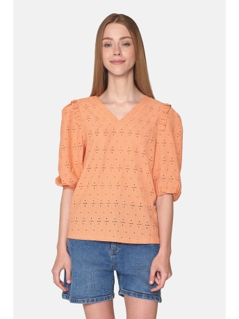 SisterS point T-shirt EINA SS 14035 SALMON