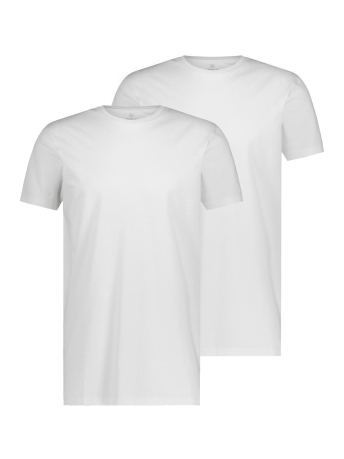 Twinlife T-shirt 2 PACK O NECK NORMAL LENGTH TW00510NL TRAVIS 100 WHITE