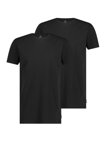 Twinlife T-shirt 2 PACK O NECK NORMAL LENGTH TW00510NL TRAVIS 900 BLACK