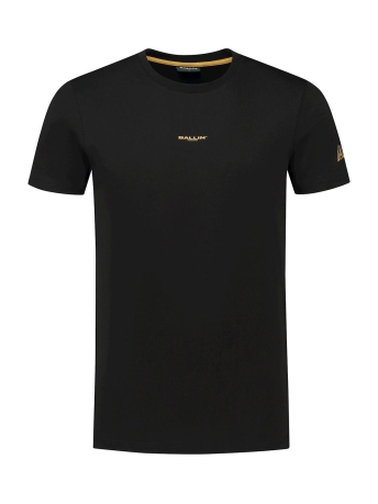 Ballin T-shirt T SHIRT WITH FRONT LOGO 23039106 02 BLACK