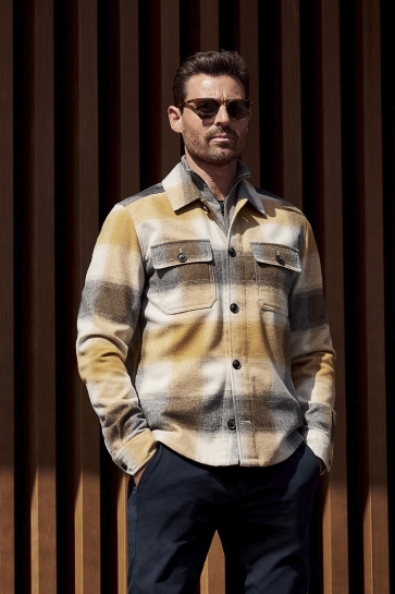 Vanguard Overhemd OVERSHIRT VAN EEN WOLBLEND VSI2308206 1124