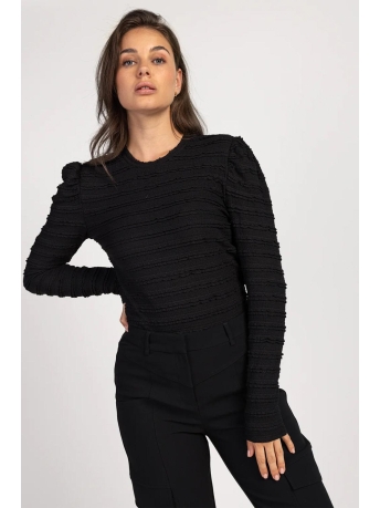 Aaiko T-shirt IVONA PES 145 000900 BLACK