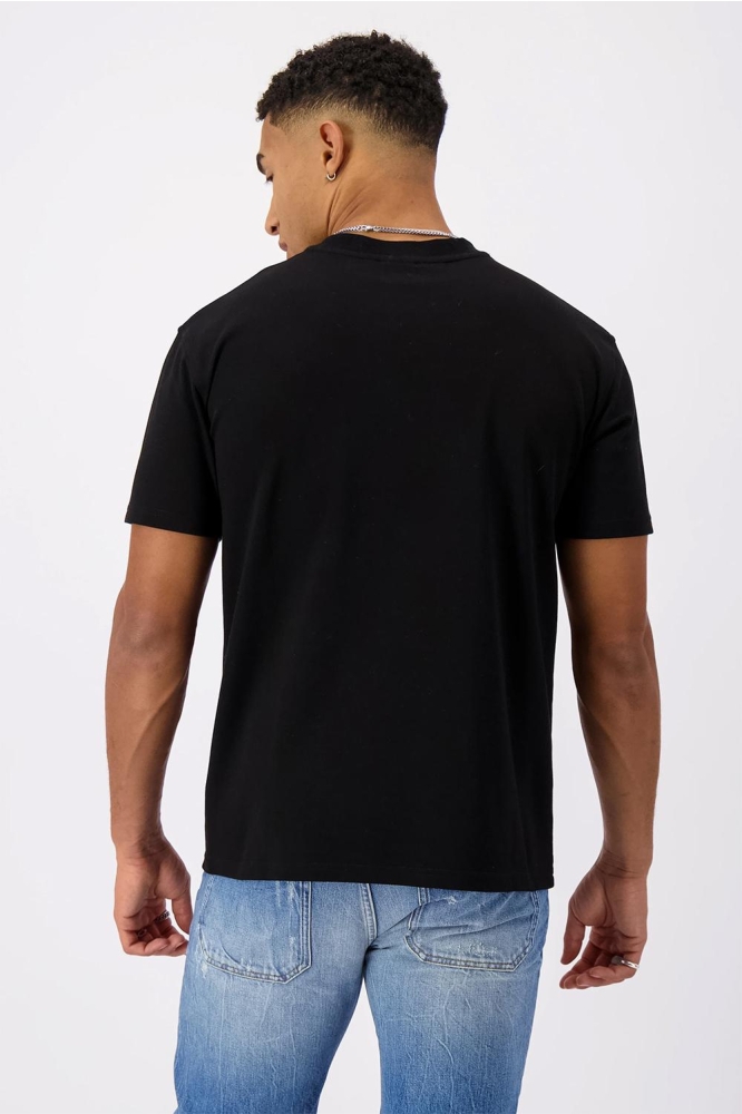 MENFW23 3 11 SIGNATURE TEE BLACK