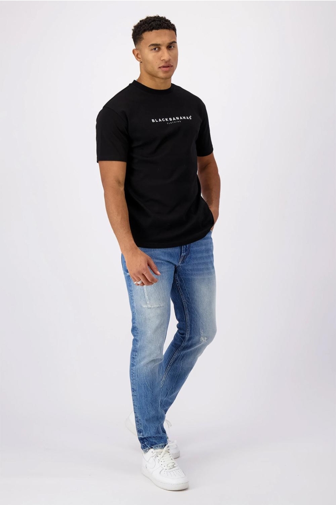 MENFW23 3 11 SIGNATURE TEE BLACK