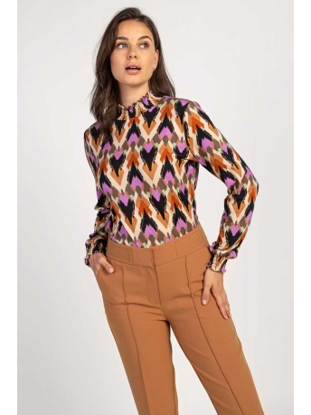 Aaiko T-shirt TORY MULTI ETHNIC CO 525 171044 OAK