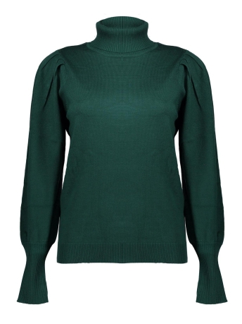 Geisha Trui GEBREIDE TRUI MET POFMOUWEN 34587 14 FOREST GREEN