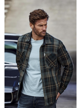 Cast Iron Overhemd SHIRT JACKET WITH STRUCTURE WEAVE CSI2309230 9067