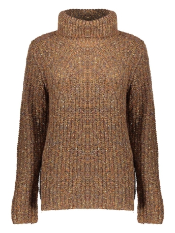 Geisha Trui LUREX GEBREIDE TRUI 34515 10 Camel multicolor