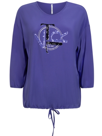 Zoso T-shirt MICKY SHIRT WITH PRINT 234 0044 PURPLE