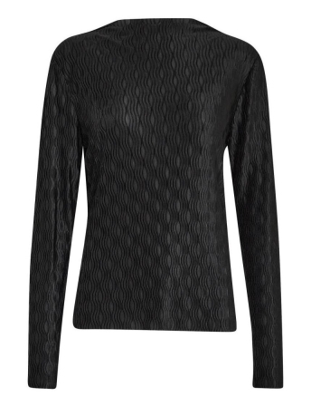 Peppercorn T-shirt ROSEMARY LONG SLEEVE PC7531 9000 BLACK