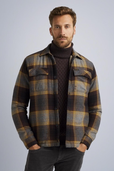 PME legend Overhemd SHIRT JACKET WITH CHECK PATTERN PSI2310220 8200