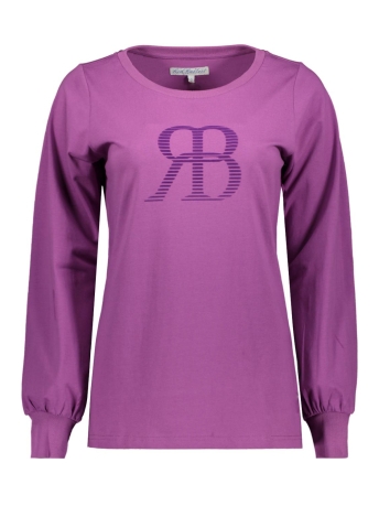 Red Button T-shirt TEMMY RB FLOCK SRB4123 MULBERRY