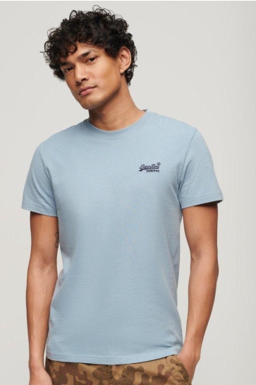 Superdry T-shirt ESSENTIAL LOGO EMB TEE M1011245A China Blue