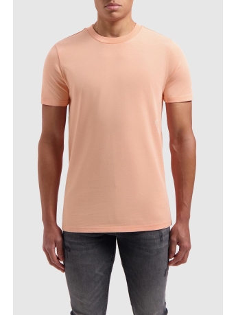 Pure Path T-shirt REGULAR FIT TRIANGLE T SHIRT 24010105 50 CORAL