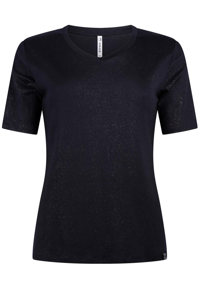 PEGGY SPRANKLING T SHIRT 241 0008 NAVY