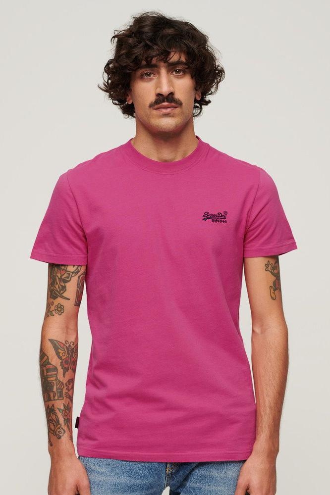 ESSENTIAL LOGO EMB TEE M1011245A VKB ECHO PINK