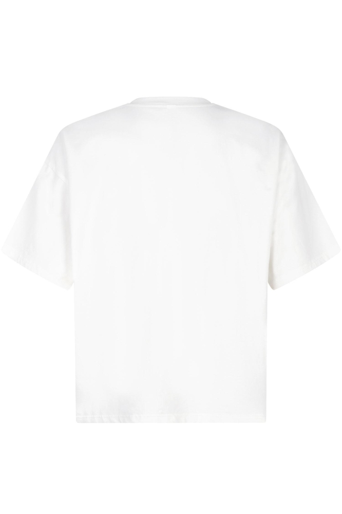 T SHIRT HAPPY VIBES LS2401 002 OFF WHITE