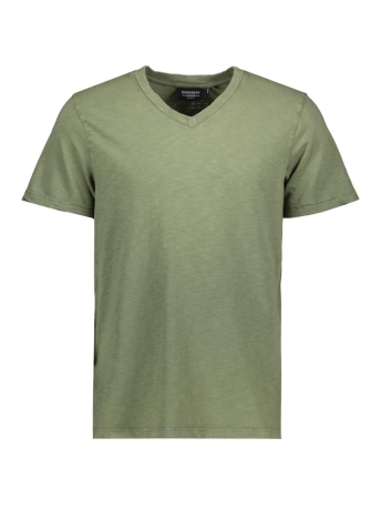 Superdry T-shirt V NECK SLUB SS T SHIRT M1011889A SEA SPRAY GREEN