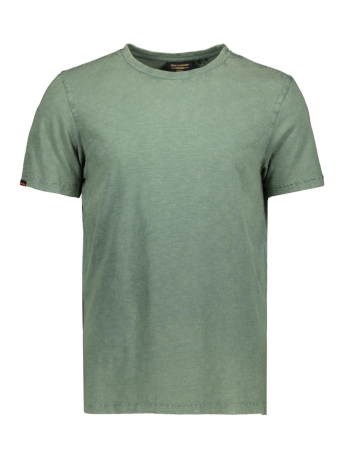 Superdry T-shirt CREW NECK SLUB SS T SHIRT M1011888A DRIUS GREEN