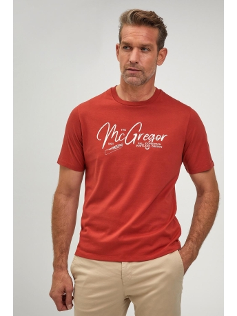 McGregor T-shirt T SHIRT EXPEDITION MM232 1101 03 4201 RUSTY RED