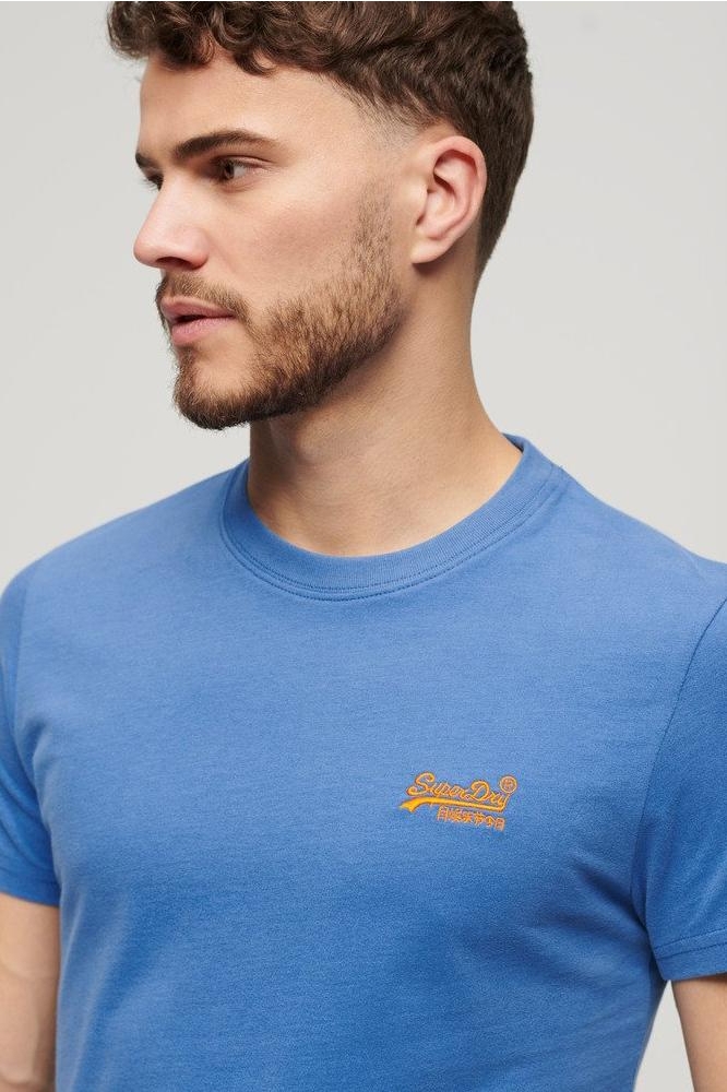  ESSENTIAL LOGO EMB TEE M1011245A MONACO BLUE