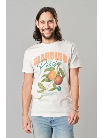 Kultivate T-shirt TS GIARDINO 2401020200 226 EGRET