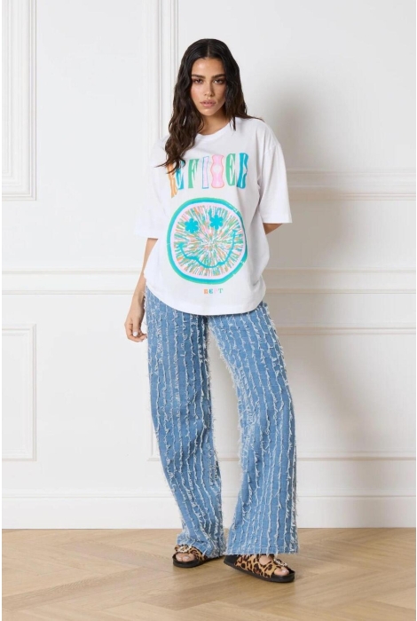 Refined Department ladies knitted oversized smiley