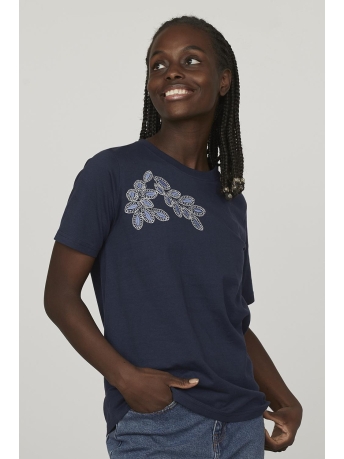 SisterS point T-shirt HEKA SS 17463 NAVY
