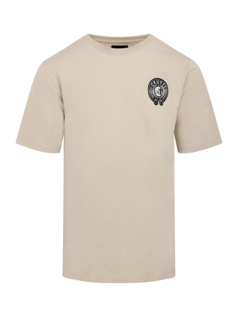 Cruyff T-shirt LEAGUE LOGO TEE CA241021 104 SILVER SAND