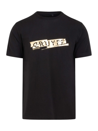 Cruyff T-shirt SENTIDO TEE CA241025 960 BLACK/GOLD