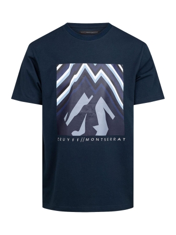 Cruyff T-shirt MONTSERRAT PEAK TEE CA231915 601 NAVY