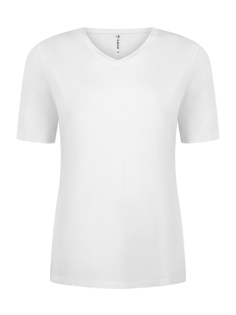 Zoso T-shirt PEGGY T SHIRT WITH SPRAY PRINT 242 0016 WHITE