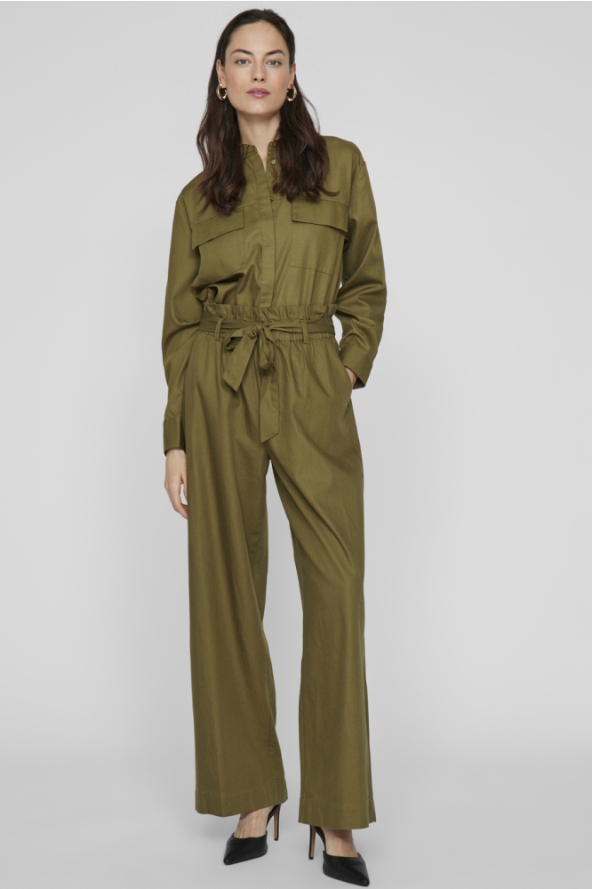 Vila groene dames blouse | Model