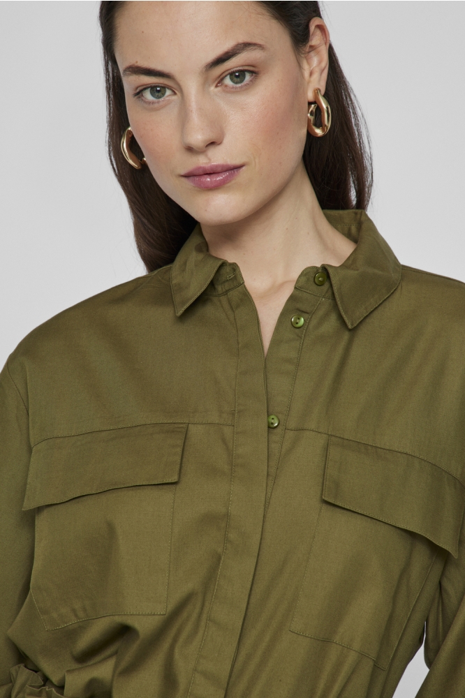 Vila groene dames blouse | Unique Selling Point