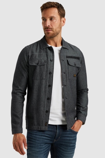 PME legend Overhemd OVERHEMD VAN FLANELLEN TWILL PSI2409238 9139