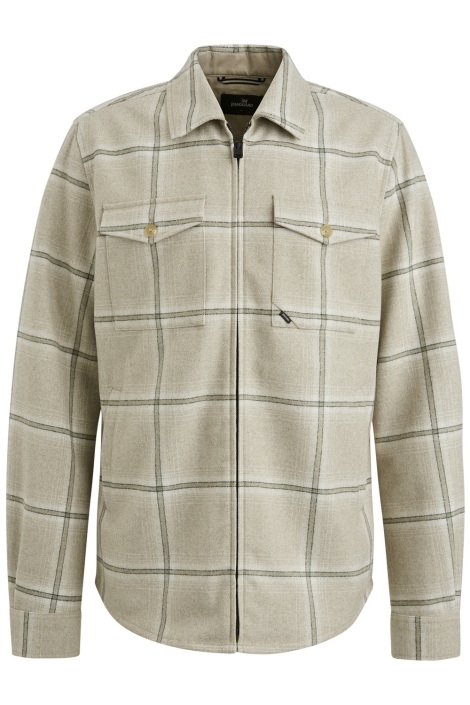 Vanguard beige heren jas | Vooraanzicht