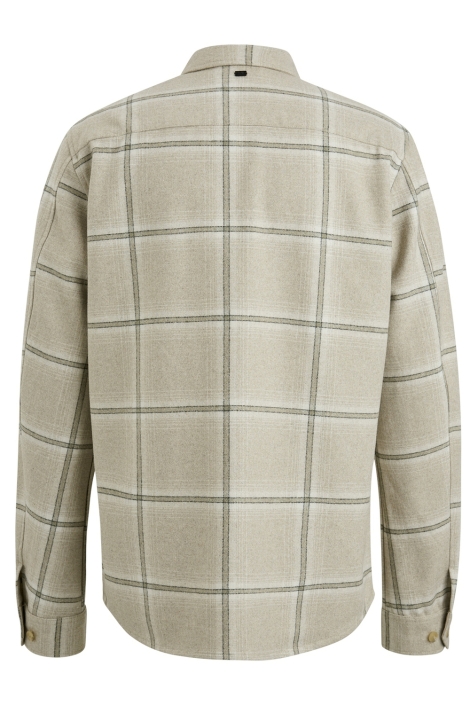 Vanguard beige heren overhemd | Achteraanzicht